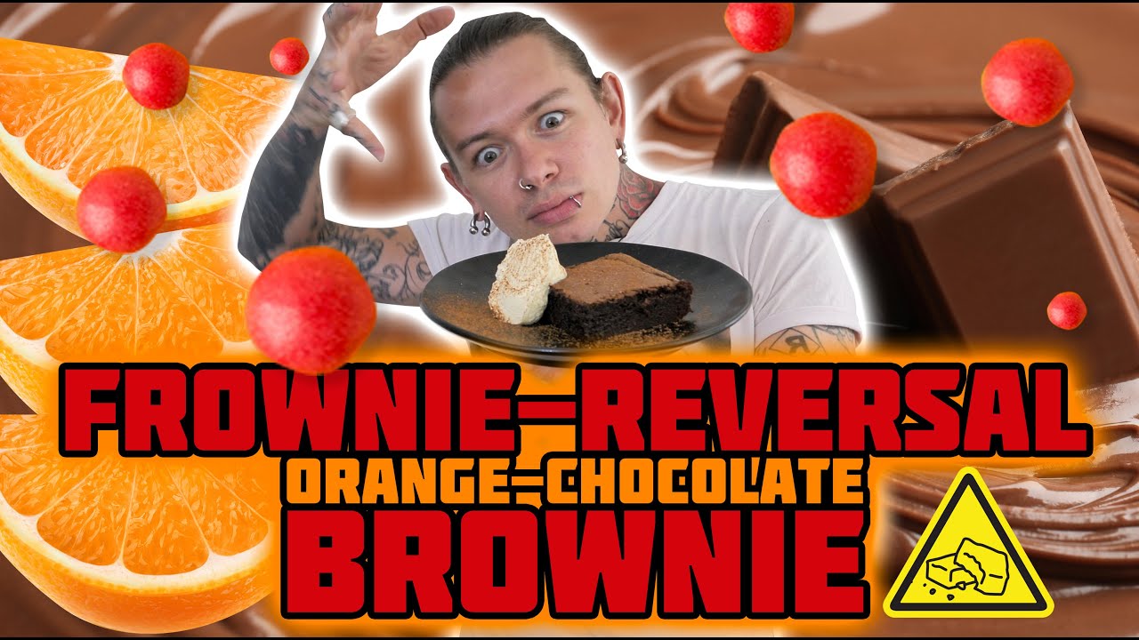 Frownie Reversal Orange Choc Brownie