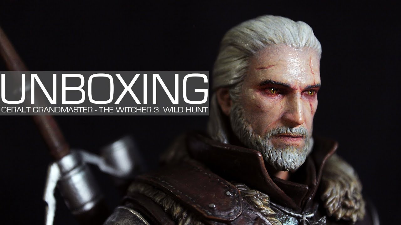 Unboxing - Geralt Grandmaster 1/10 - The Witcher III - Dark Horse