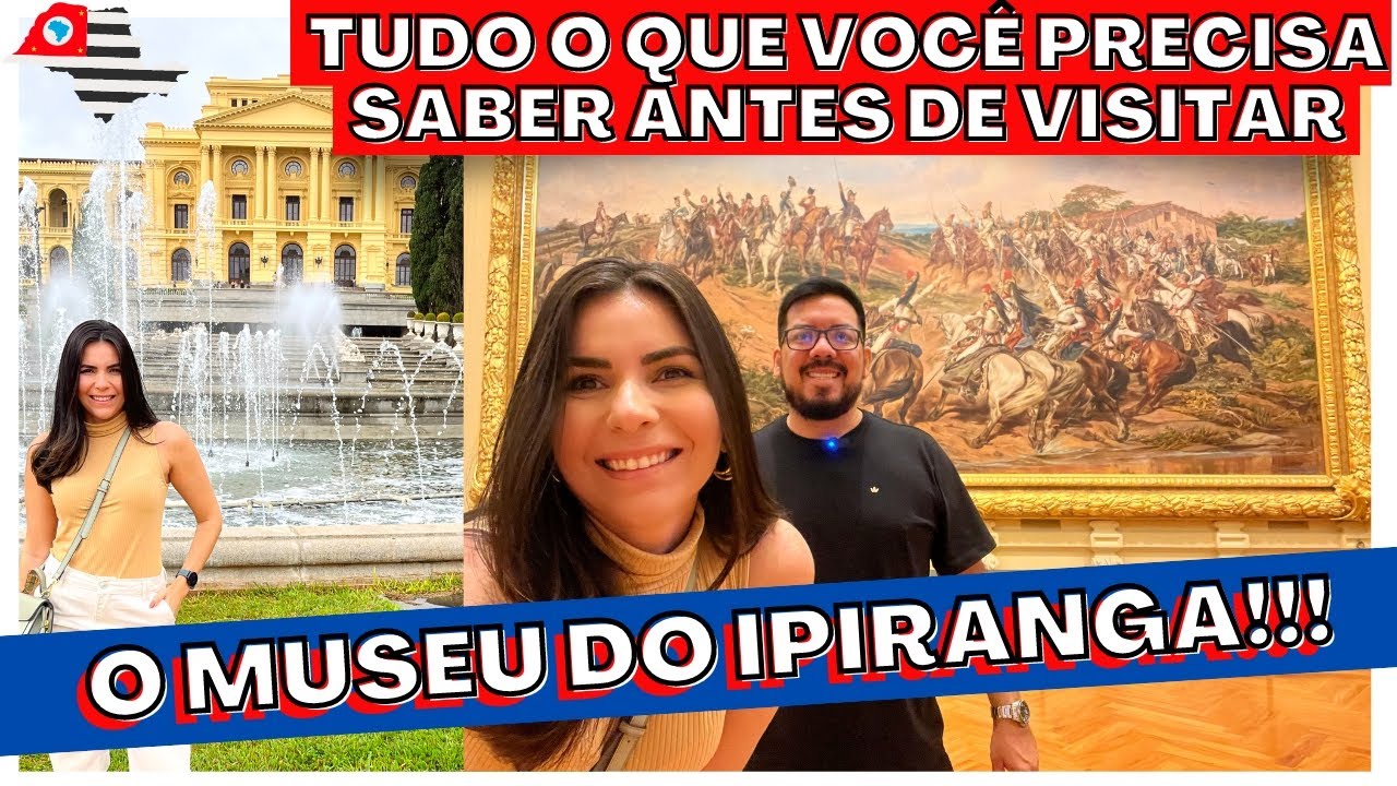 O MUSEU DO IPIRANGA em São Paulo