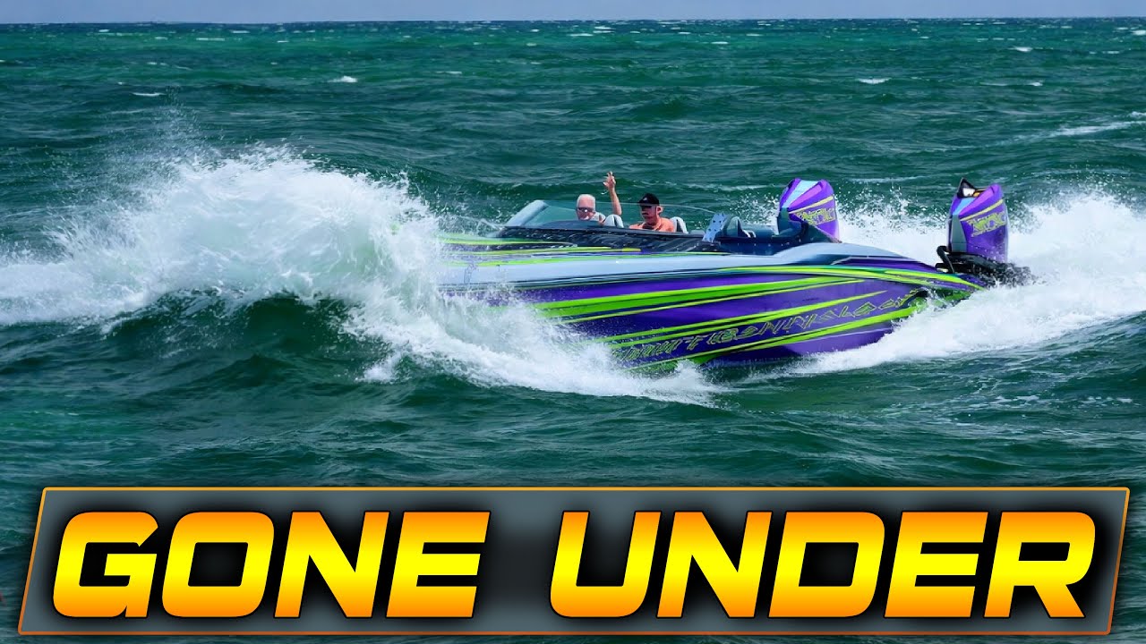 RICH BOAT MAKES A COSTLY MISTAKE AT HAULOVER INLET — CAUGHT ON CAMERA !! BOAT ZONE