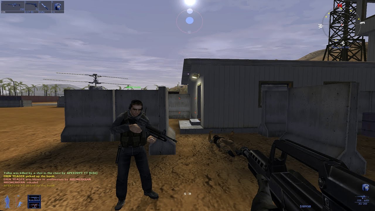 IGI 2 PC MULTIPLAYER 2024|  Air Field  | Intense Battle !!!