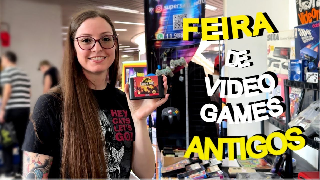 Feira dos Videogames Antigos em SP: onde a nostalgia vive!