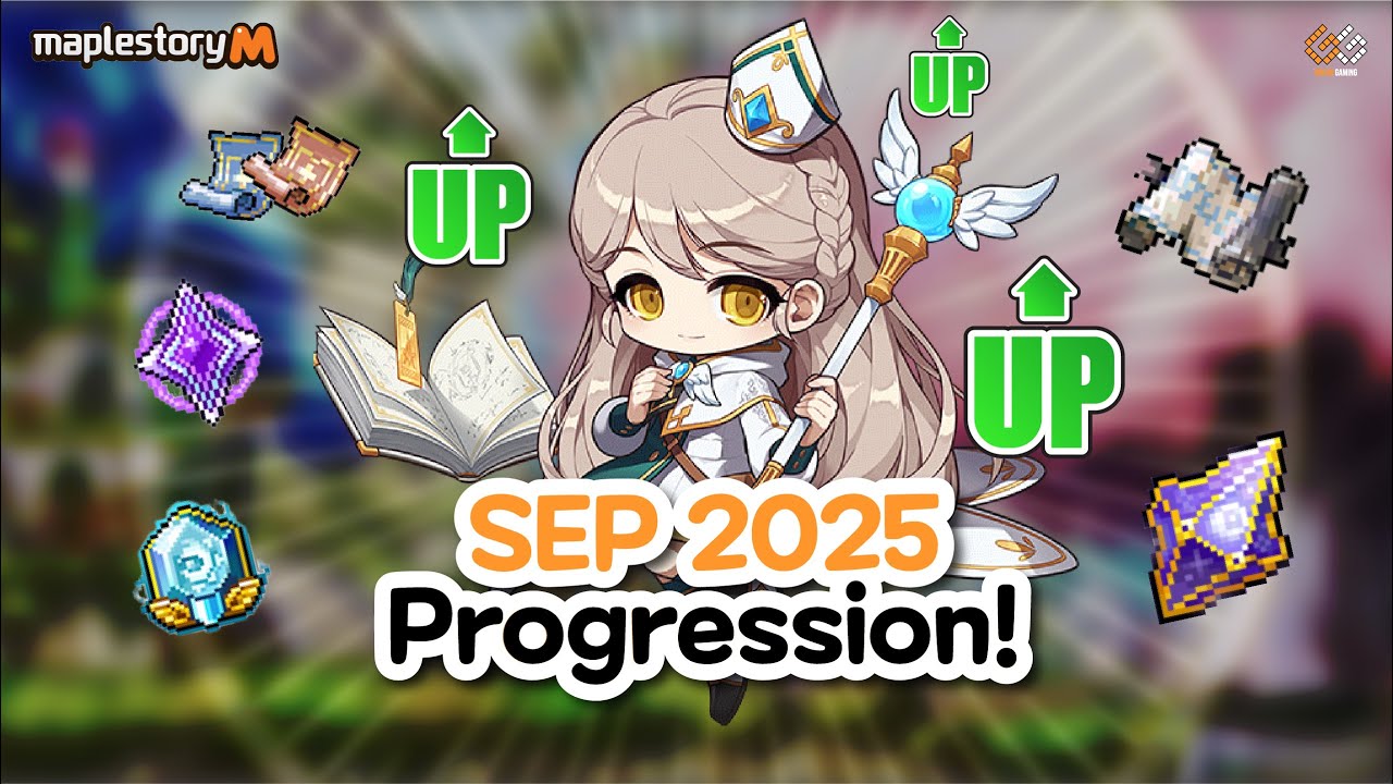 Maplestory M - September 2025 - Item Progression (Souls, SF, Exalts, Abso, Chaos, etc.)