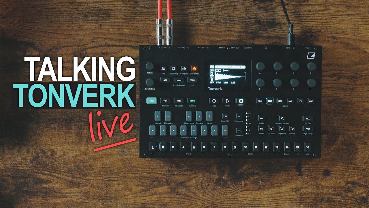 Discussing The Elektron Tonverk With Mario of Elektron (LIVE)