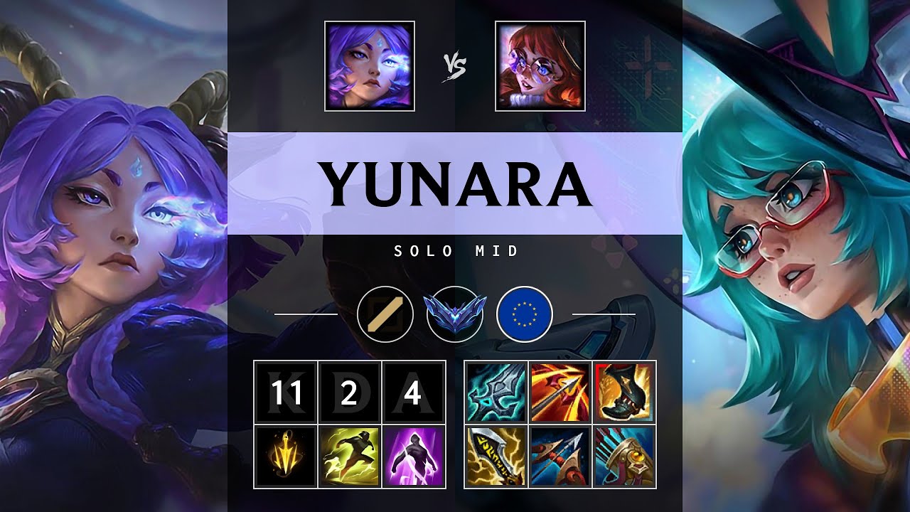 Yunara Mid vs Aurora - EUW Diamond Patch 25.19