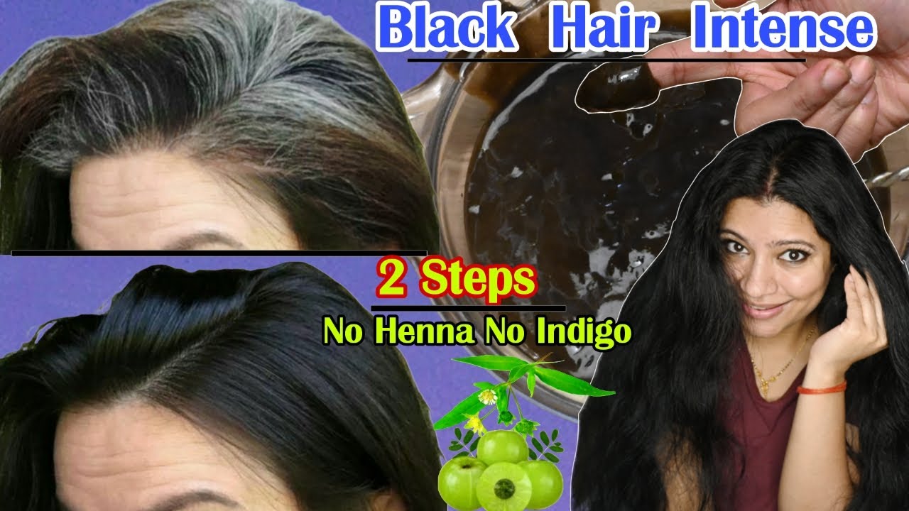 Just Follow These 2 Steps Together To Make Hair Black Naturally Without Dye,Henna,Indigo।GarimaSingh