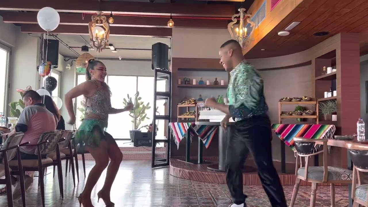 Duban cajiao y Camila valencia