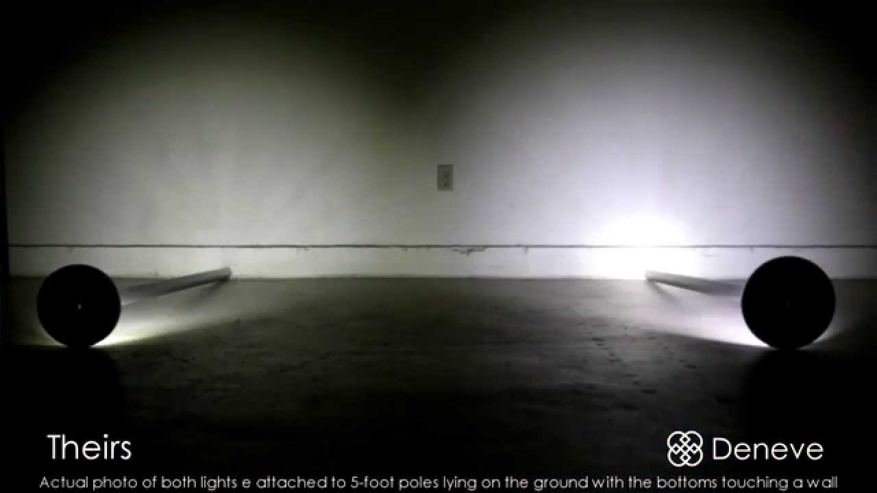 The Best Solar Flag Pole Light in the USA! Only from Deneve