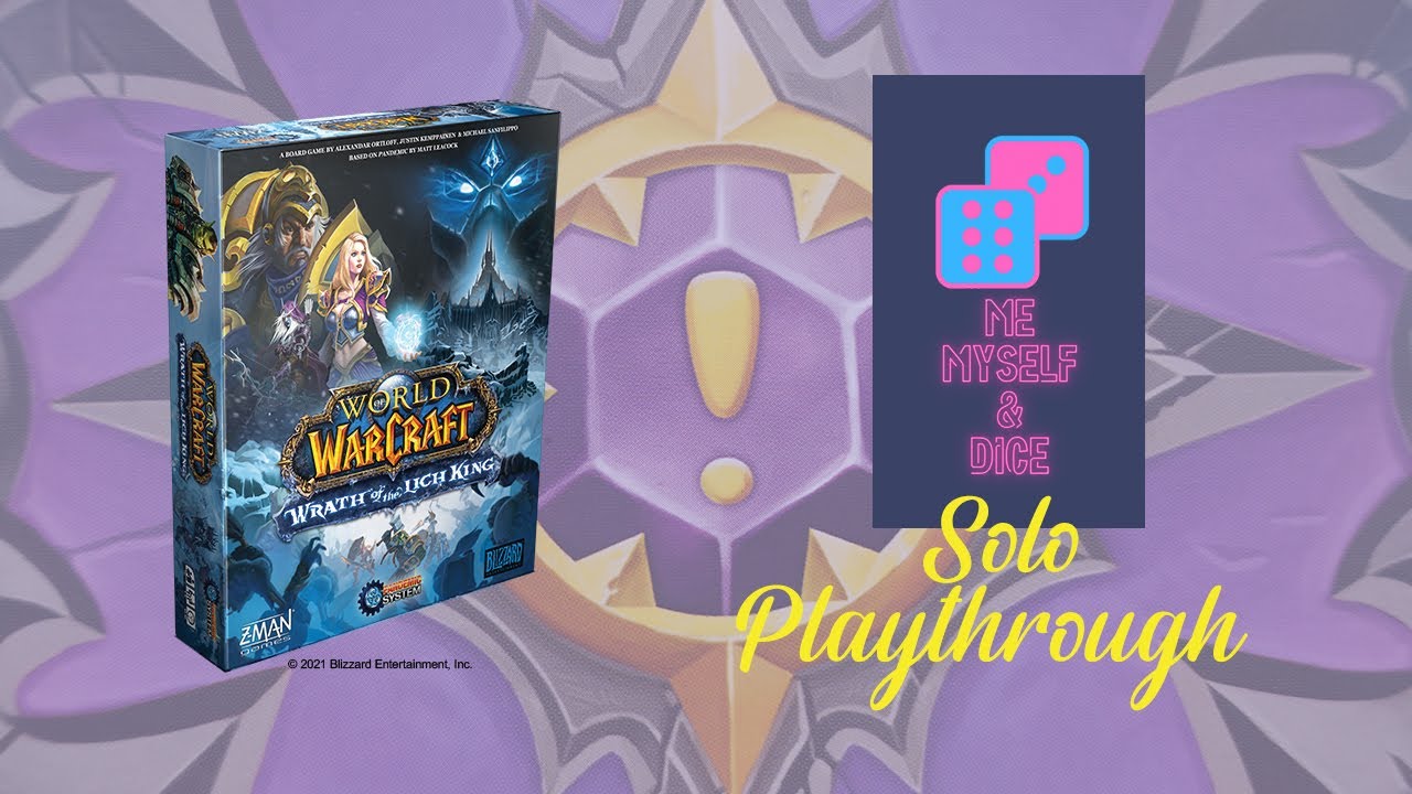 World of Warcraft Wrath of the Lich King Pandemic Board Game How to Play & SOLO PLAYTHROUGH