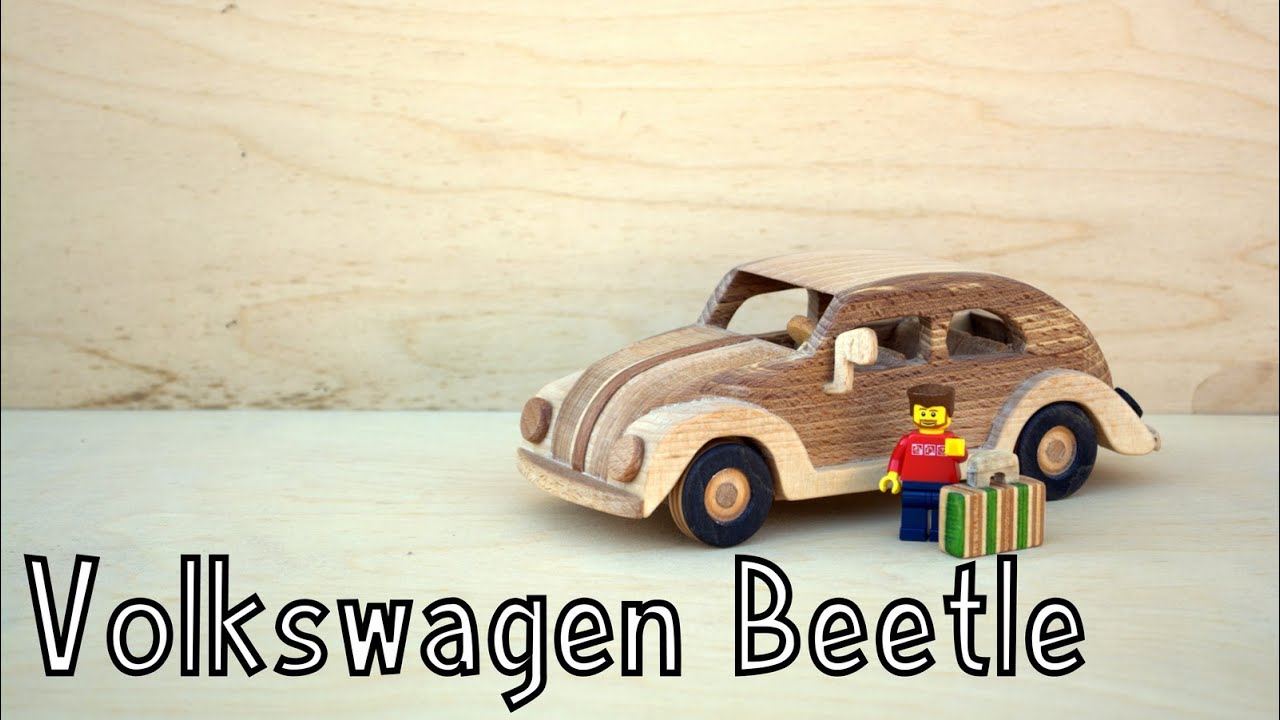 How To Make a Wooden Toy Volkswagen Beetle | Wooden Miniature - Wooden Creations