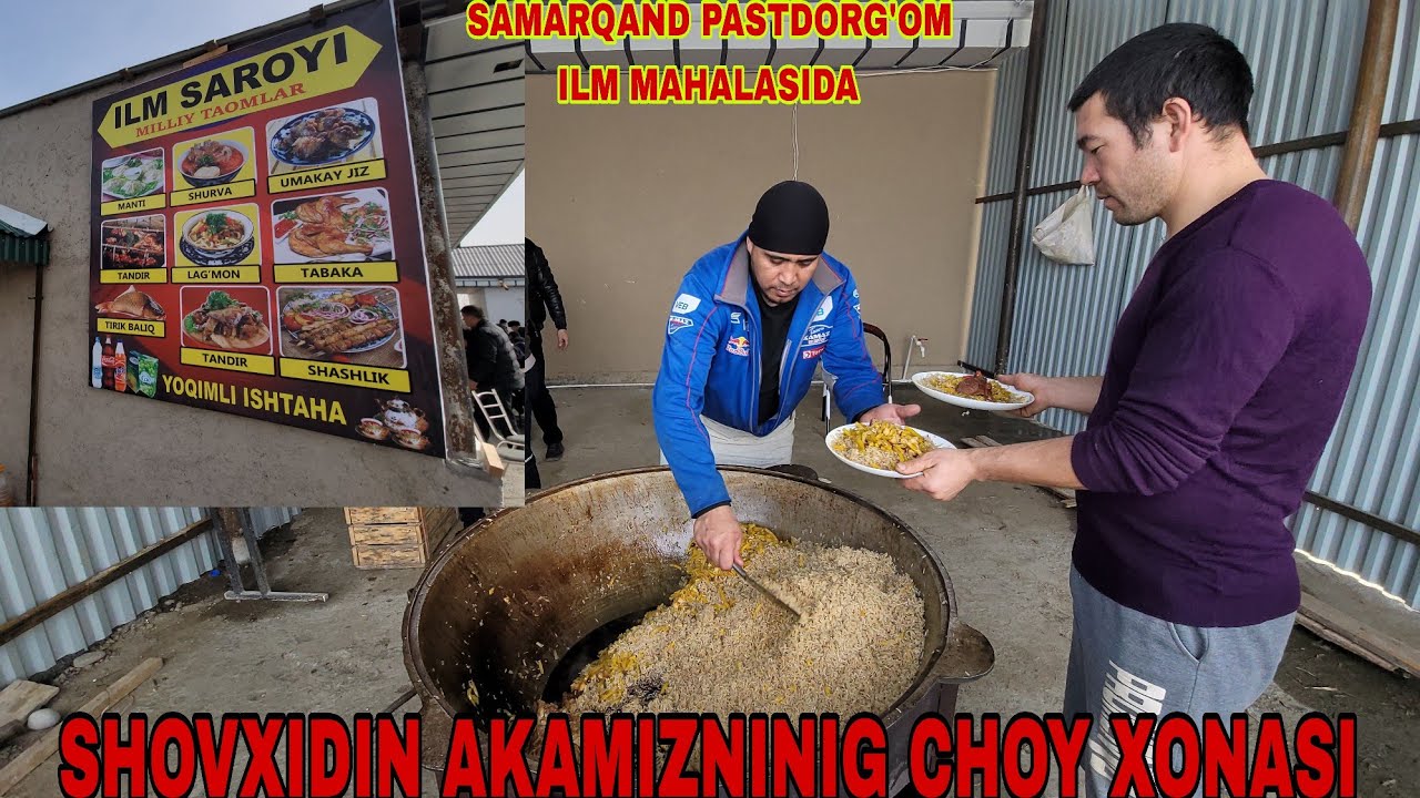 YANGI CHOYXONA OCHILDI ILM SAROYI
