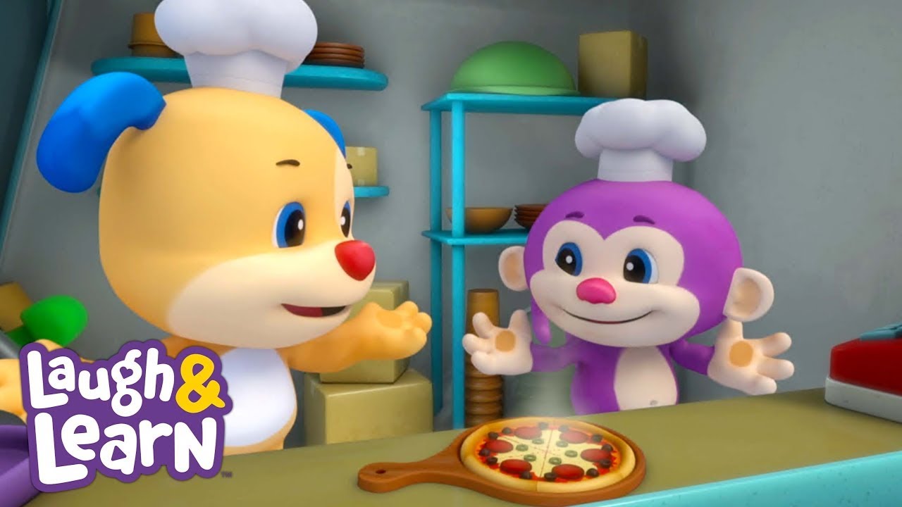 Laugh & Learn | Pizza Party  | 1+ hour of Toddler Learning Songs | Fisher-Price | Kids Cartoons