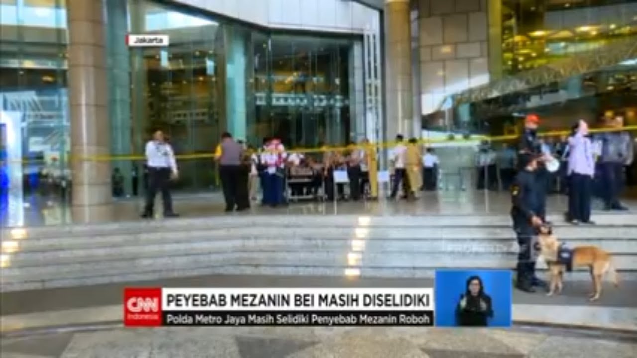 Penyebab Mezanin BEI Roboh Masih diselidiki