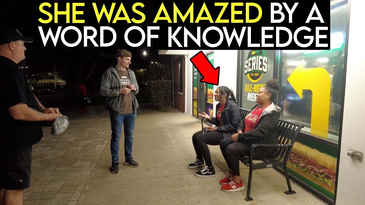 SHE WAS AMAZED BY A WORD OF KNOWLEDGE!