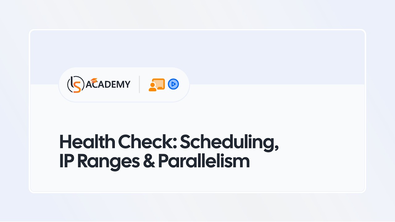 Lansweeper Health Check: Scan Scheduling, IP Range Sizing & Parallelism Tuning