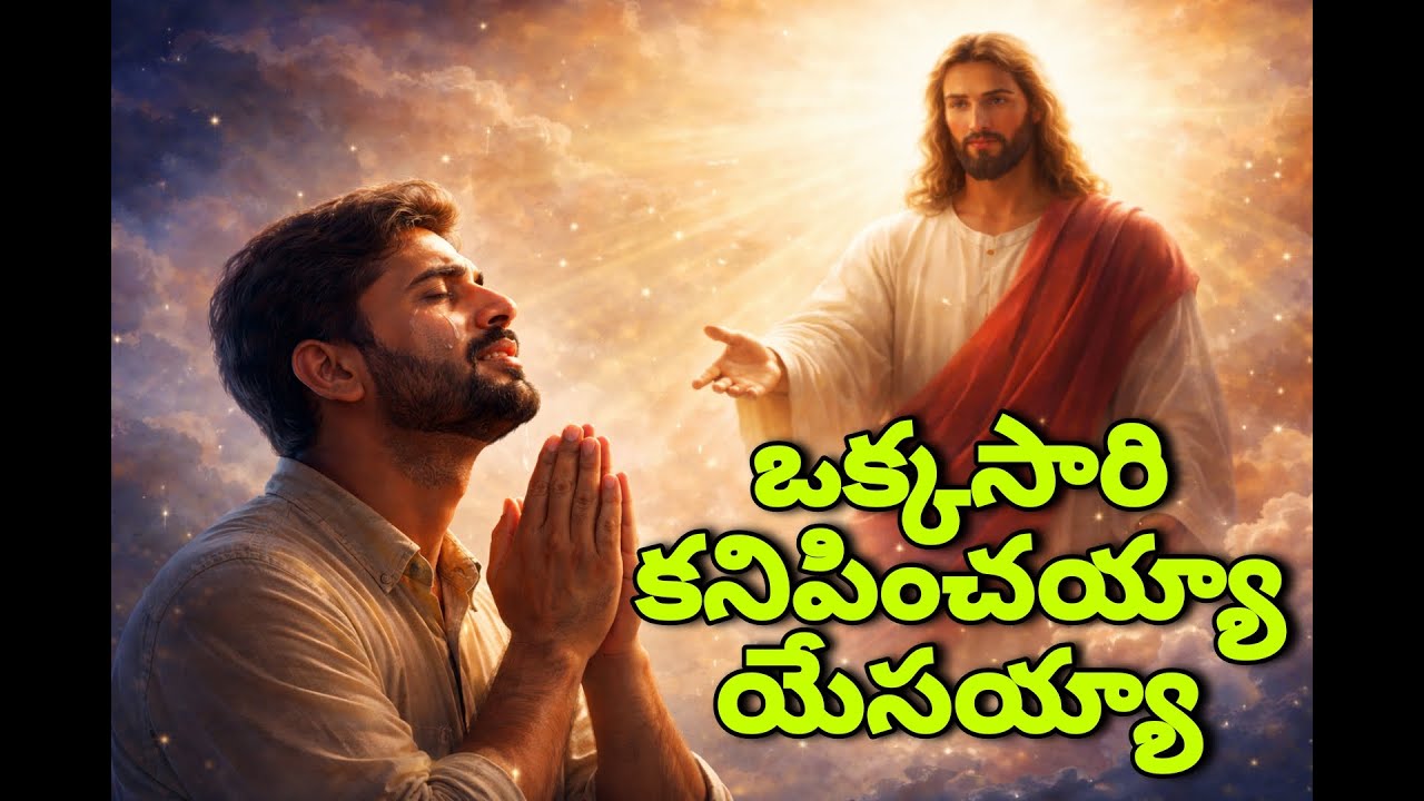 Okka Sari Kanipinchayya Yesayya | Telugu Jesus Devotional Song | Emotional Prayer Song
