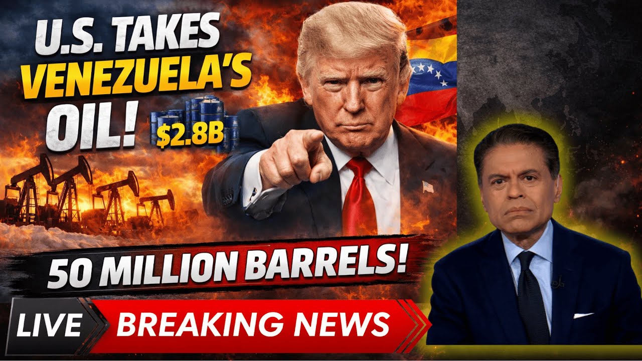 Venezuela to Hand Over 50 Million Barrels of Oil to the U.S.: A Shocking Move!
