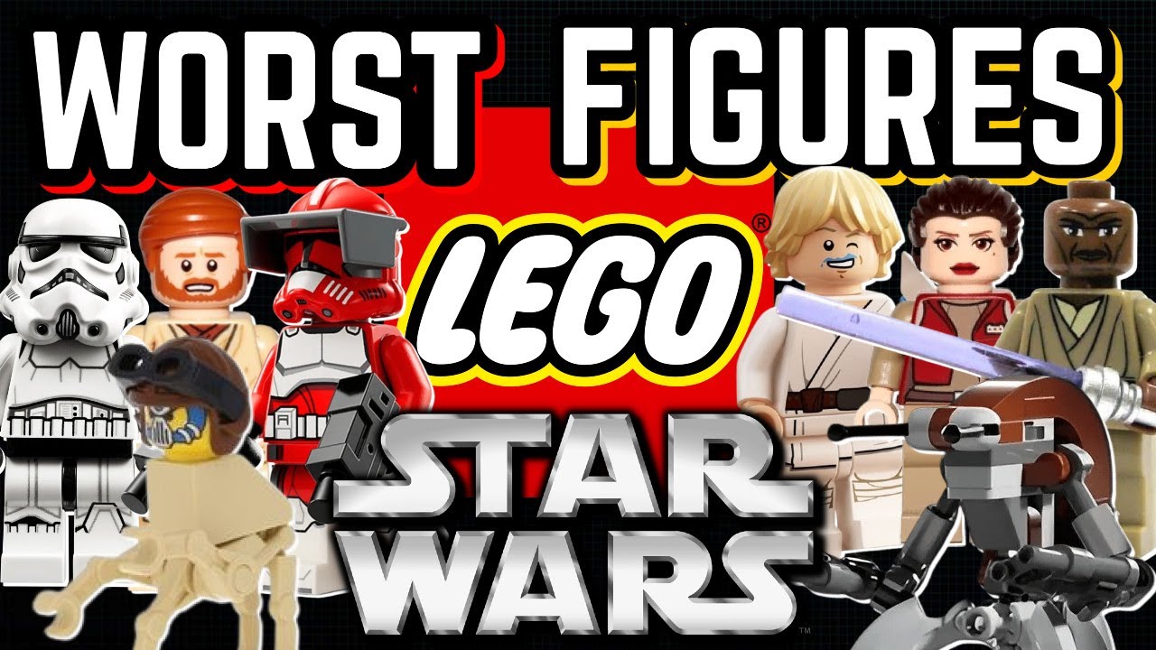 Top 15 WORST LEGO Star Wars Minifigures of ALL TIME