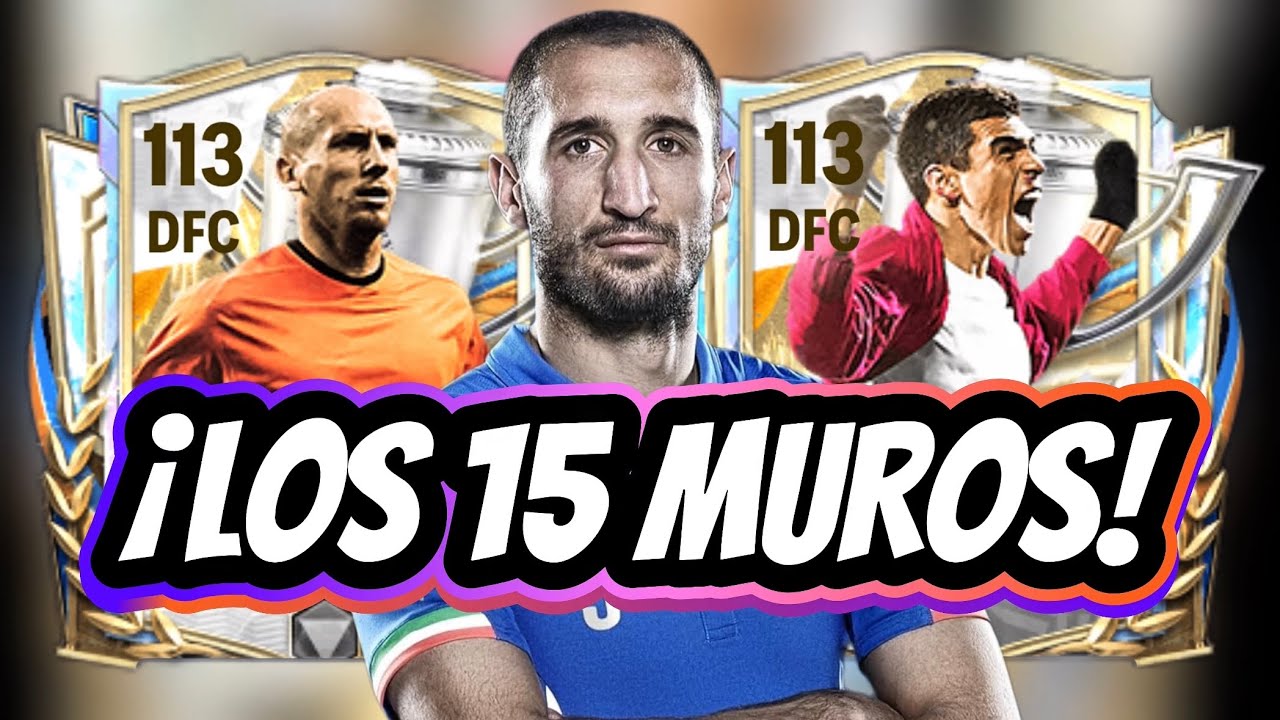 ¡Los 15 MUROS del FC MOBILE 26! 🧱 | Las MEJORES CARTAS DEFENSIVAS del JUEGO que DEBES TENER 🔥