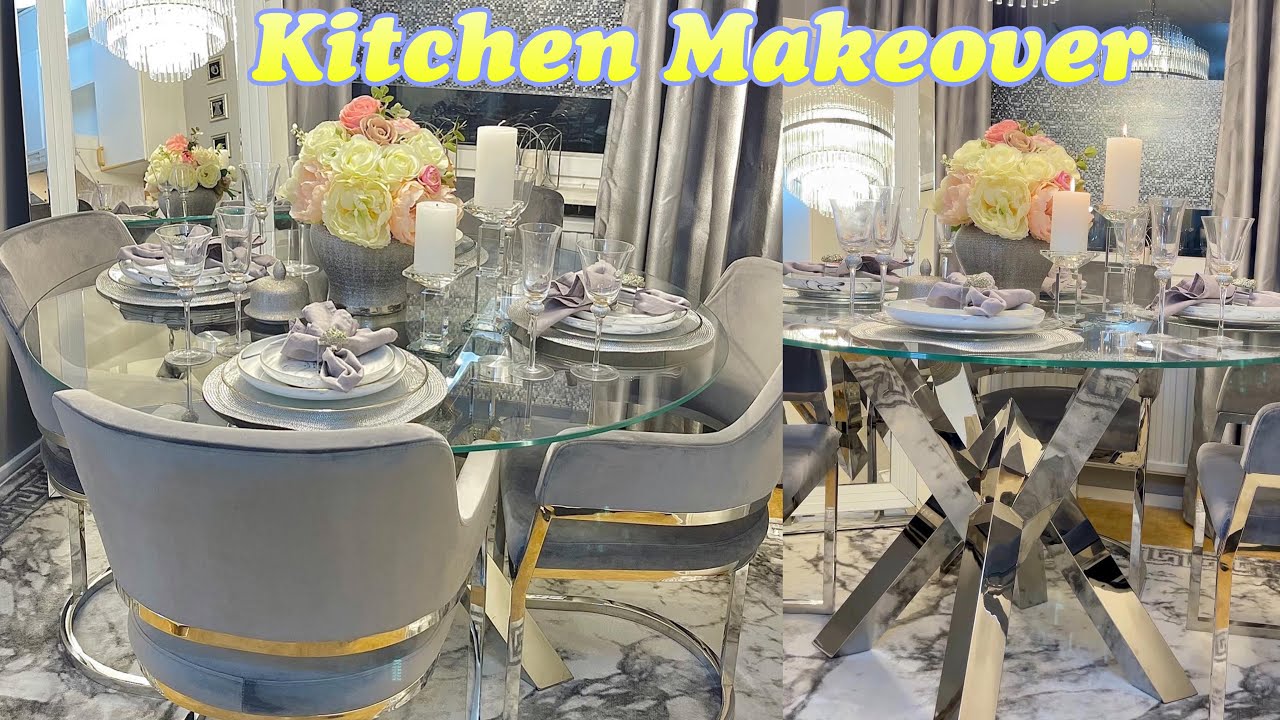 DIY kitchen makeover  Before +after transformation (sidaan qadada u badalay ✨