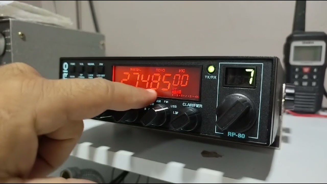 Aumentando o ganho do microfone do RP-80 versão 14