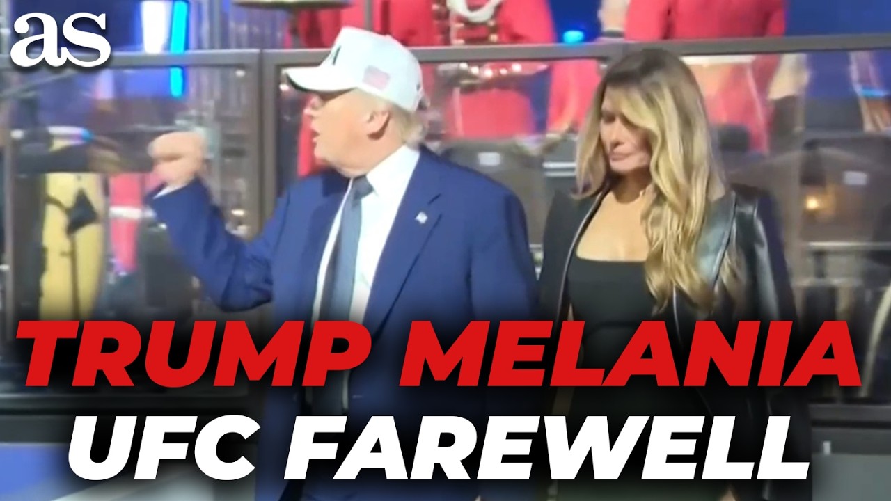 Trump and Melania STEAL THE SPOTLIGHT at UFC 250 with EMOTIONAL CROWD FAREWELL