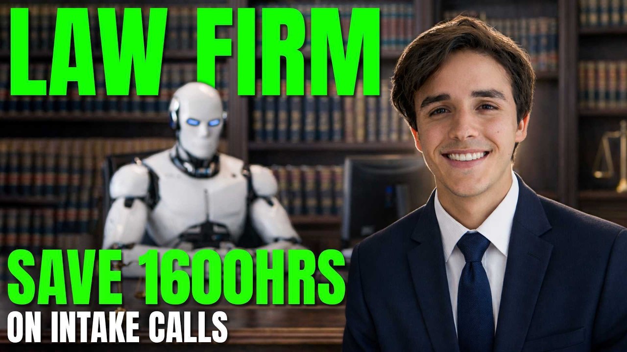 AI Saved This Law Firm  1,603 hours per year on intake calls, Here’s How!