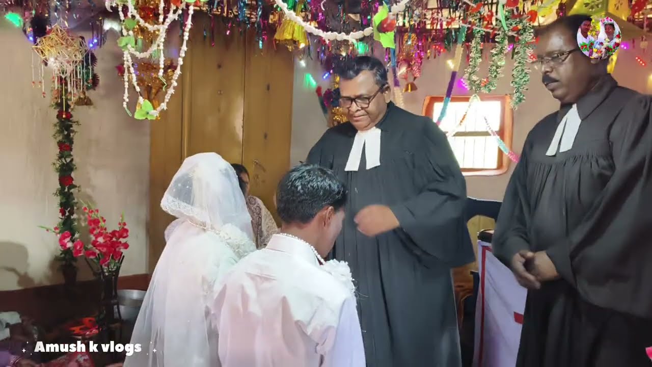 Church Shadi Vlog / Christian Wedding Video Song / Church Marriage Paromdhi Odisha To Jharkhand 