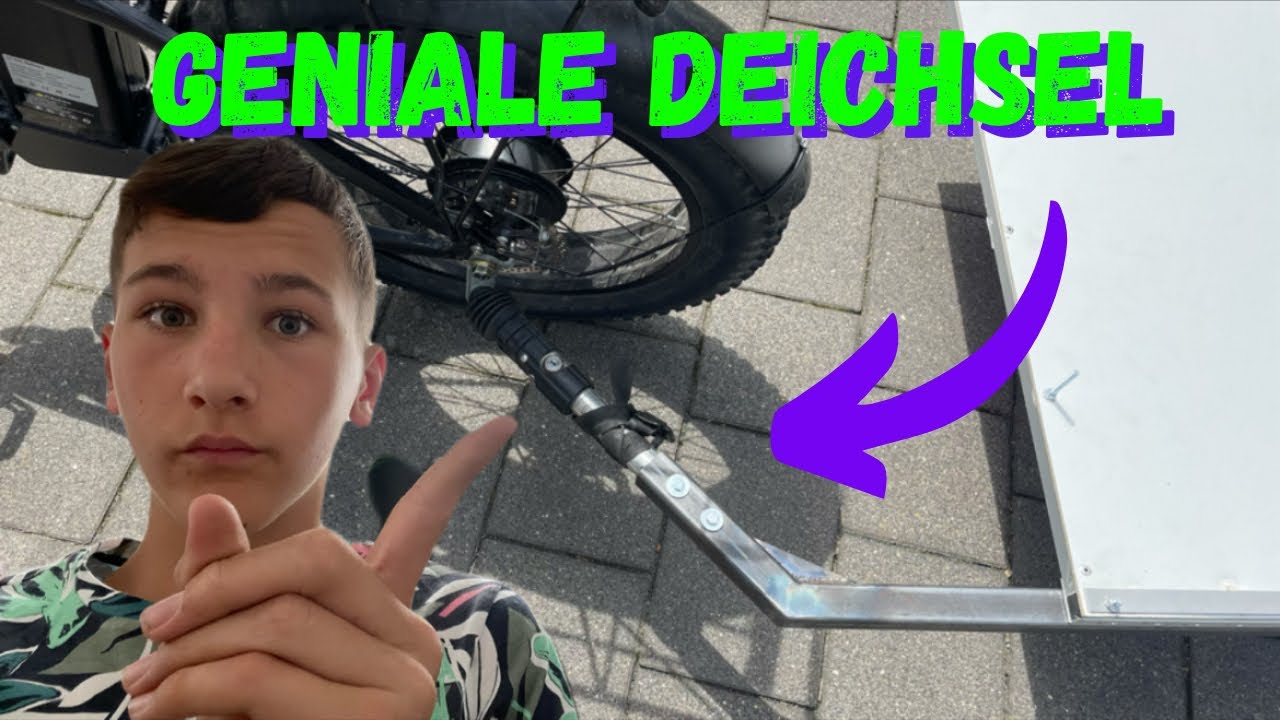 So baust du eine geniale Deichsel ! | Fahrradwohnwagen ￼