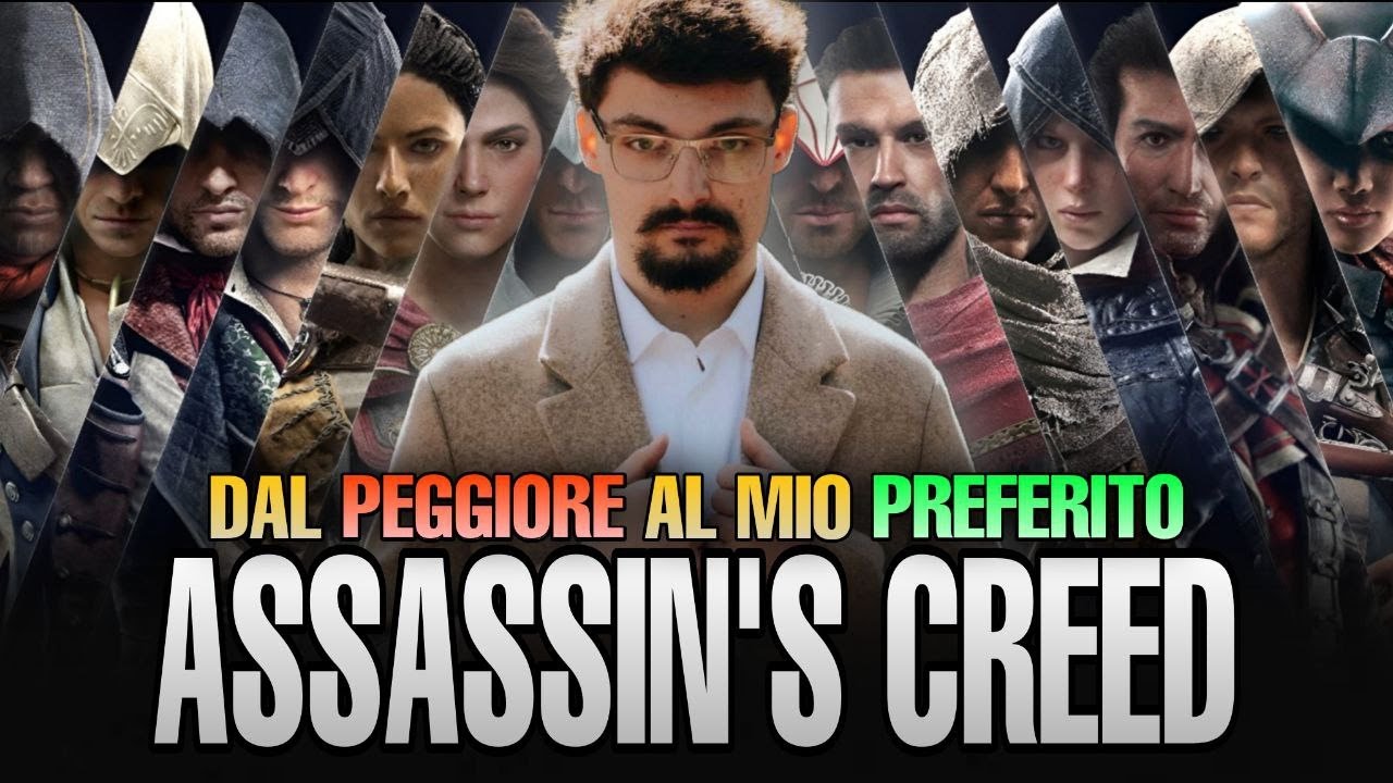 CLASSIFICA COMPLETA della saga di ASSASSIN'S CREED