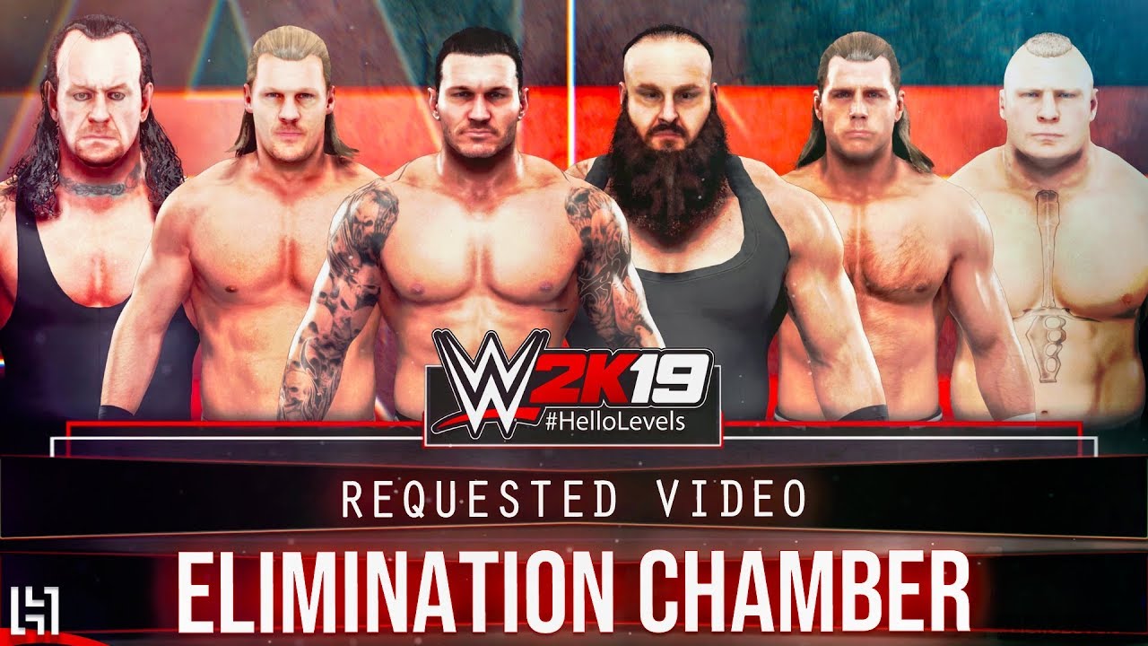 WWE 2K19 Elimination Chamber Match ft. ELIMINATION CHAMBER POD SPEAR & More