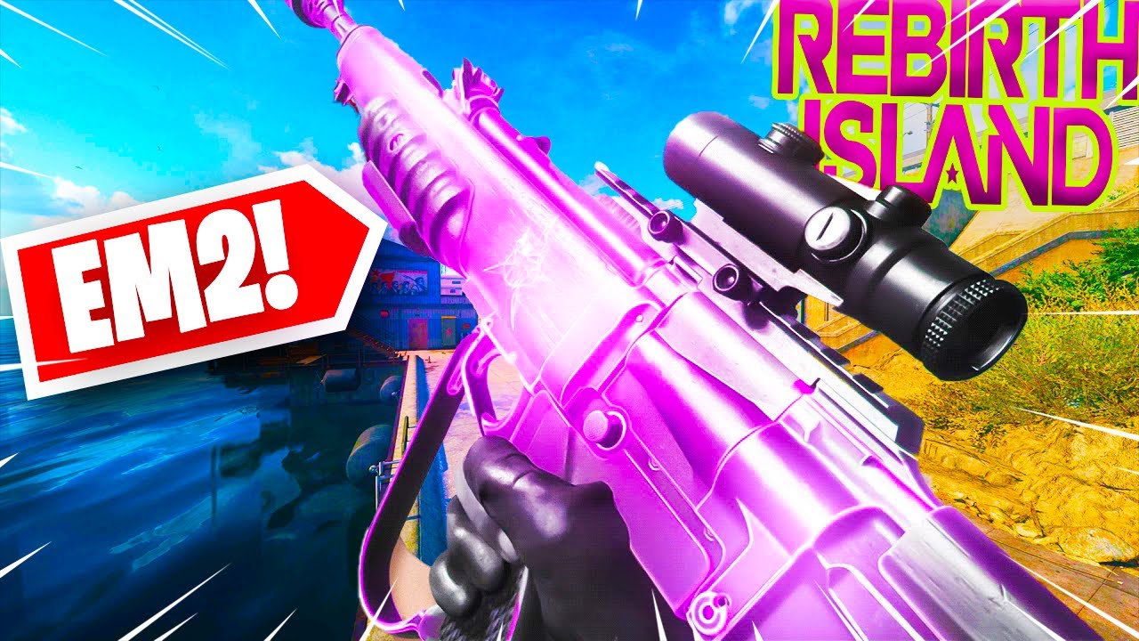 this EM2 SETUP is Better Than Aimbot in REBIRTH ISLAND WARZONE