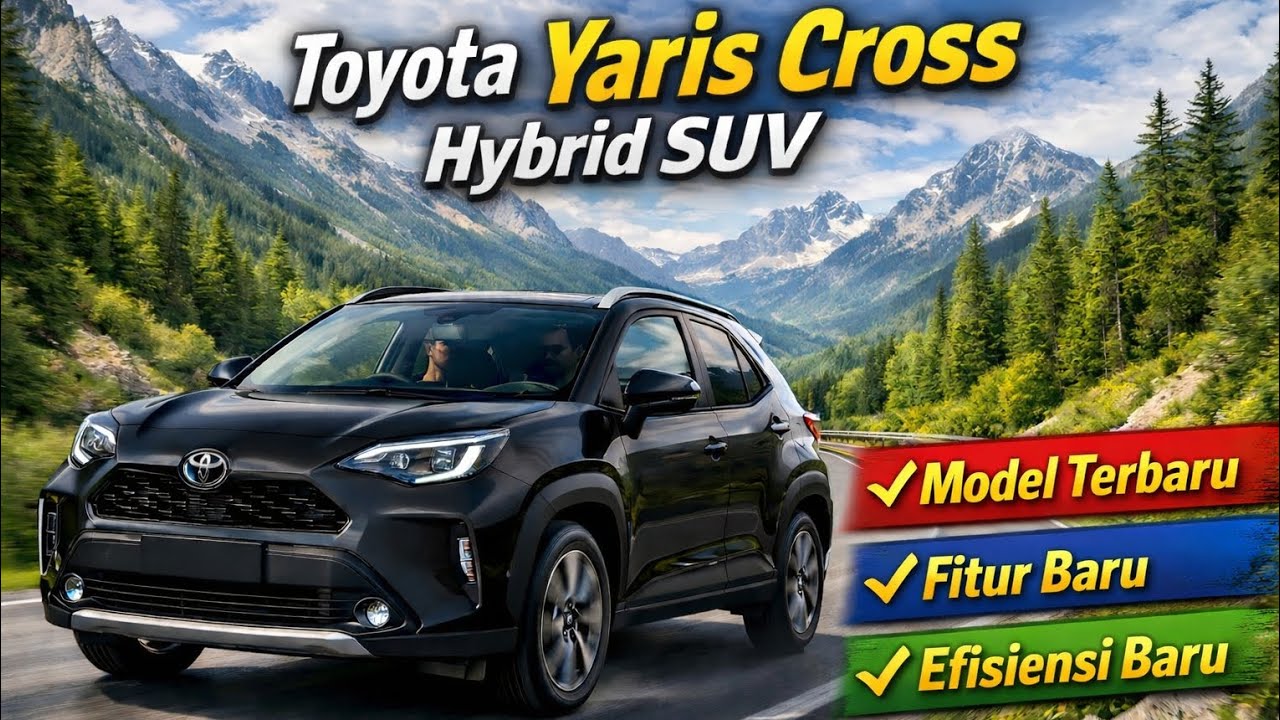 All New Yaris Cross 2026: Upgrade Besar! Desain, Interior, Fitur Keselamatan...!!!