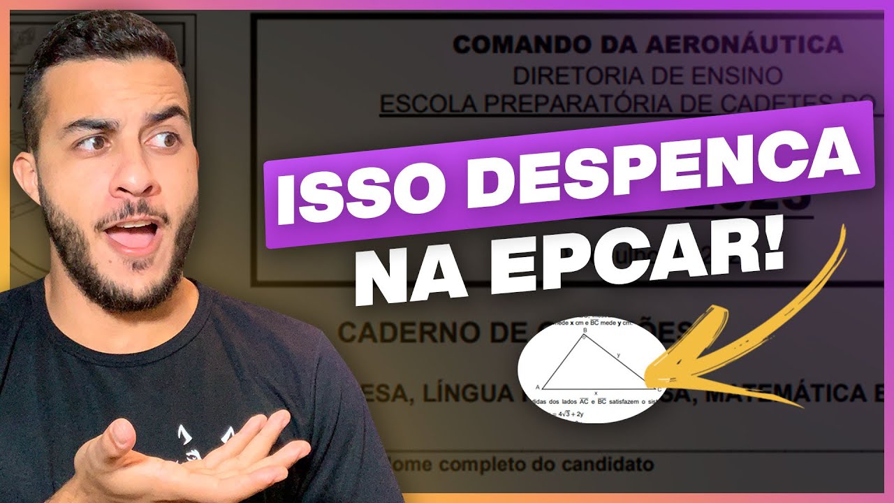 O QUE MAIS CAI NA EPCAR!