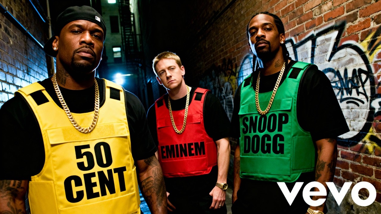 TOP OLD SCHOOL HIP HOP Eminem, 50 Cent, Snoop Dogg, Ice Cube, 2Pac, Dr Dre, DMX, Xzibit, Method Man