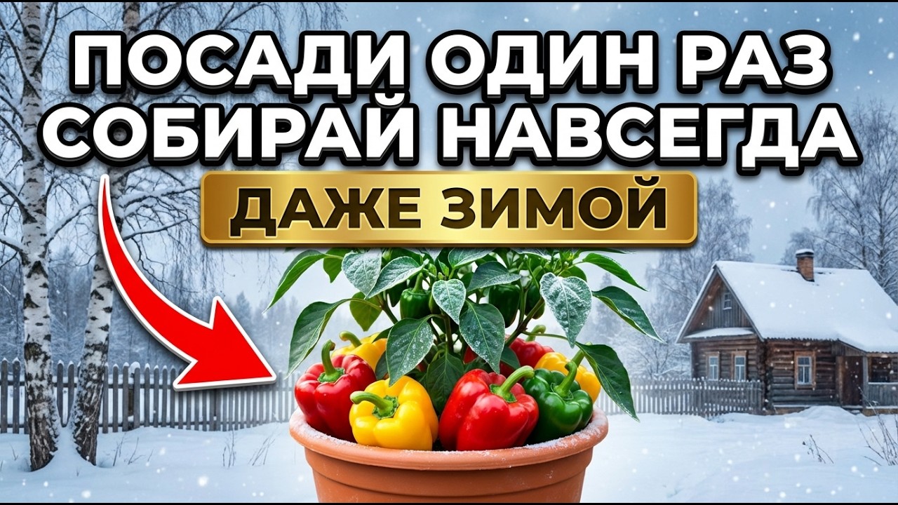 7 секретов, как выращивать «бесконечный» перец (без копания)