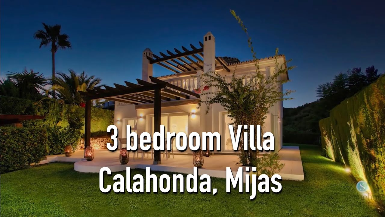 Serneholt Estate Fuengirola presents a 3 bedroom villa in Calahonda