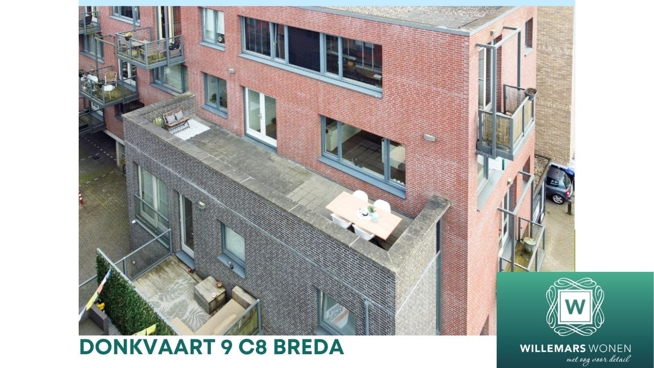 Appt met giga terras | Donkvaart 9 C8 Breda