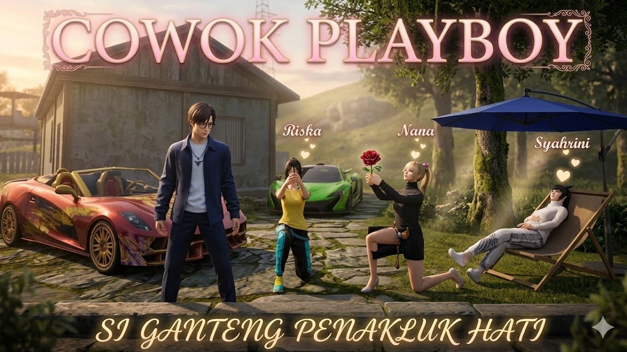 FILM PENDEK FF | SI GANTENG PENAKLUK HATI PARA CEWEK CEWEK