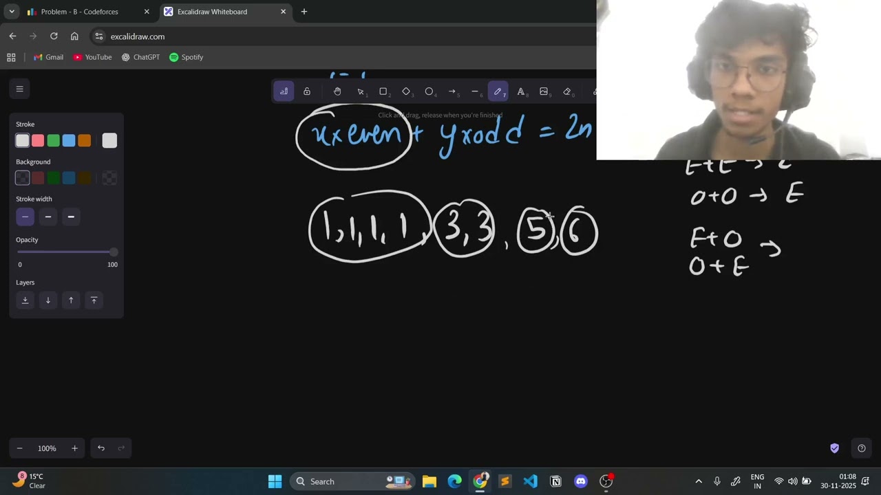 Codeforces Round 1067, Problem B: Split