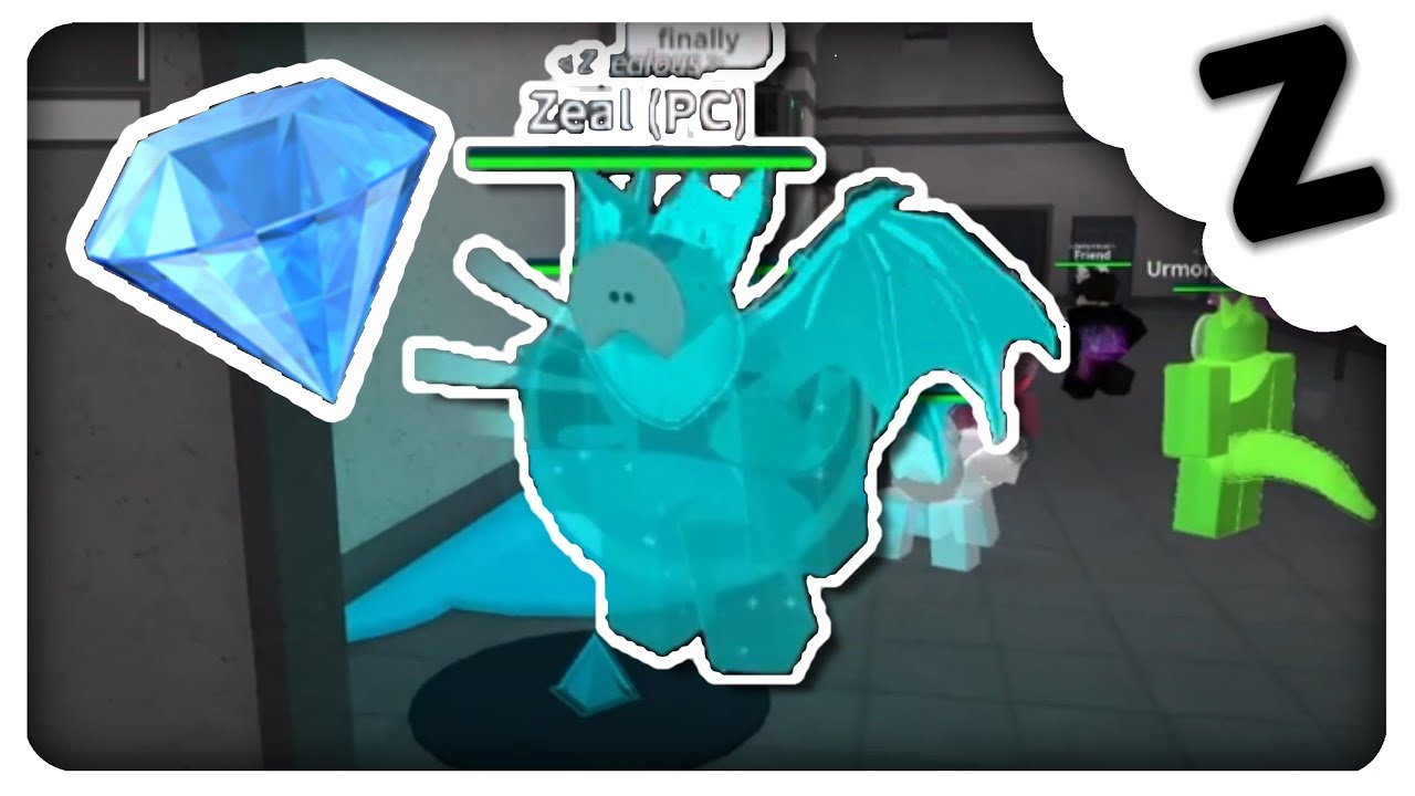 Diamond Slime Pup Dragon | Roblox Kaiju Paradise