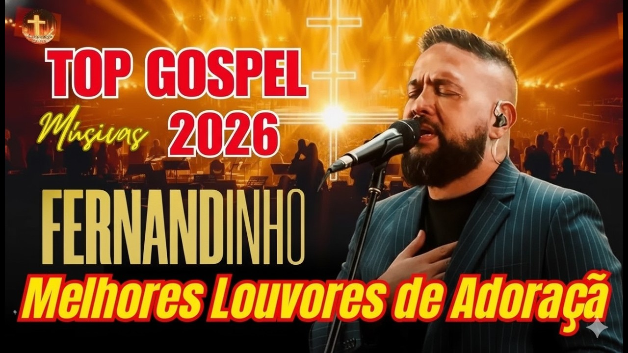 Lançamentos Gospel 2026 | Melhores Louvores de Adoração – Fernandinho | Louvores Para o Céu 🙏
