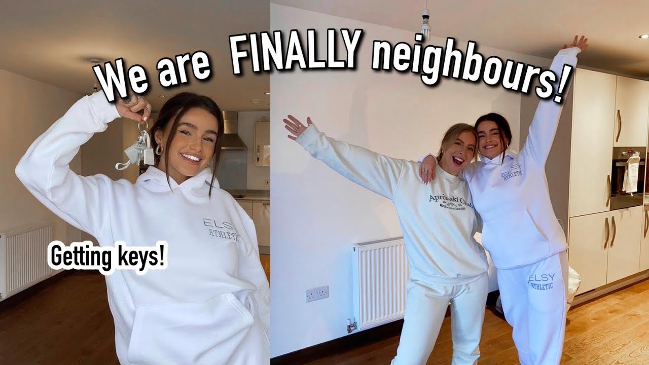 WE’RE NEIGHBOURS!!!! Syd gets the keys!!!!!! Weekly vlog 6 | Syd and Ell