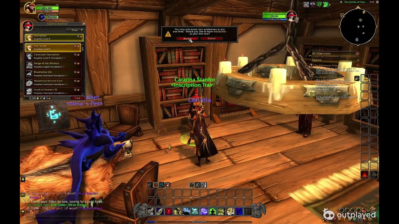 World of Warcraft Void Elf Hunter (Part 1)