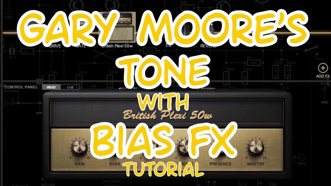 Gary Moore's tone with Positive Grid Bias FX plugin | tutorial