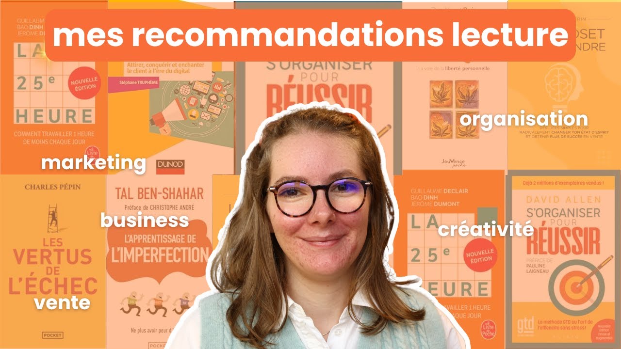 Meilleurs livres business & entrepreneuriat I PAL I échec, productivité, organisation, marketing...