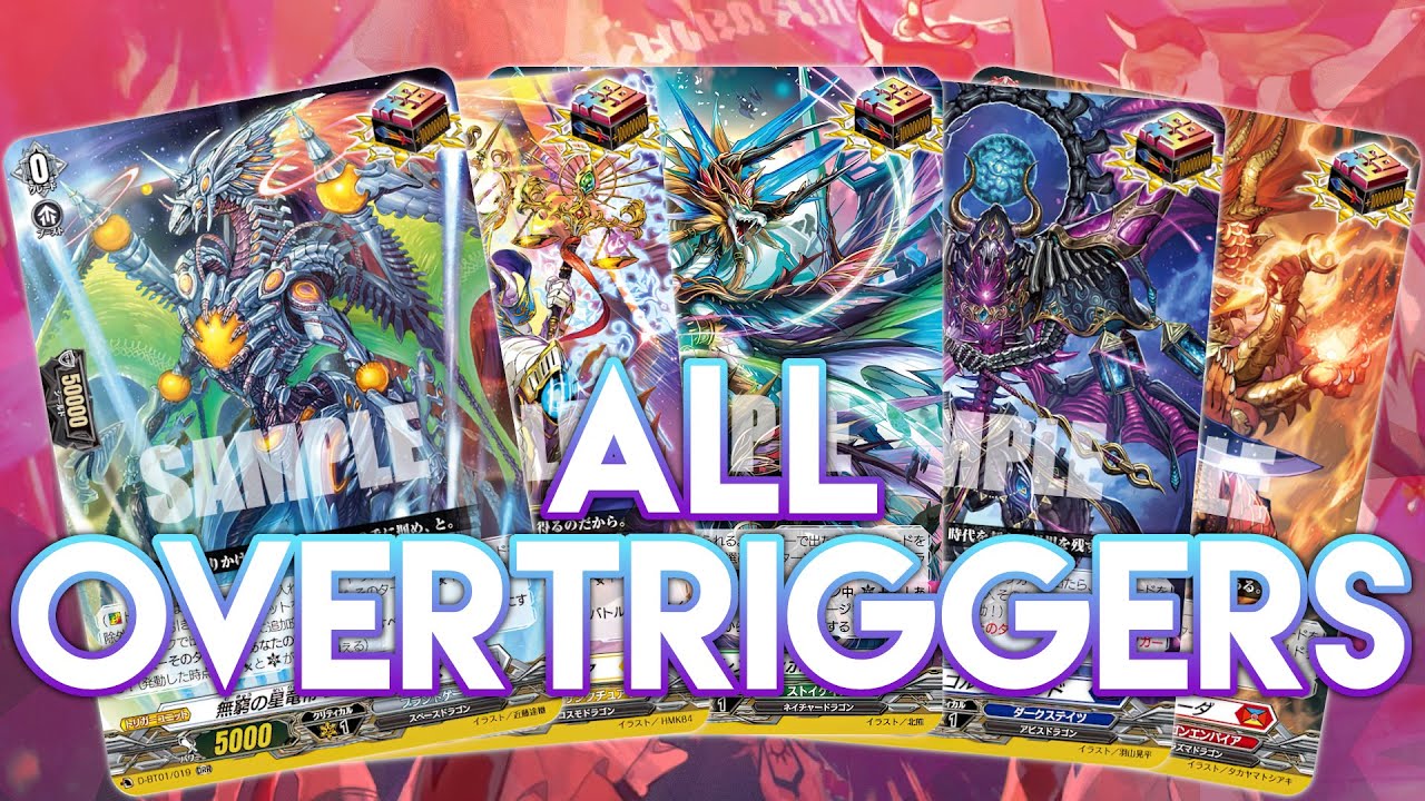 All overTriggers Revealed & More overDress News! || Cardfight!! Vanguard