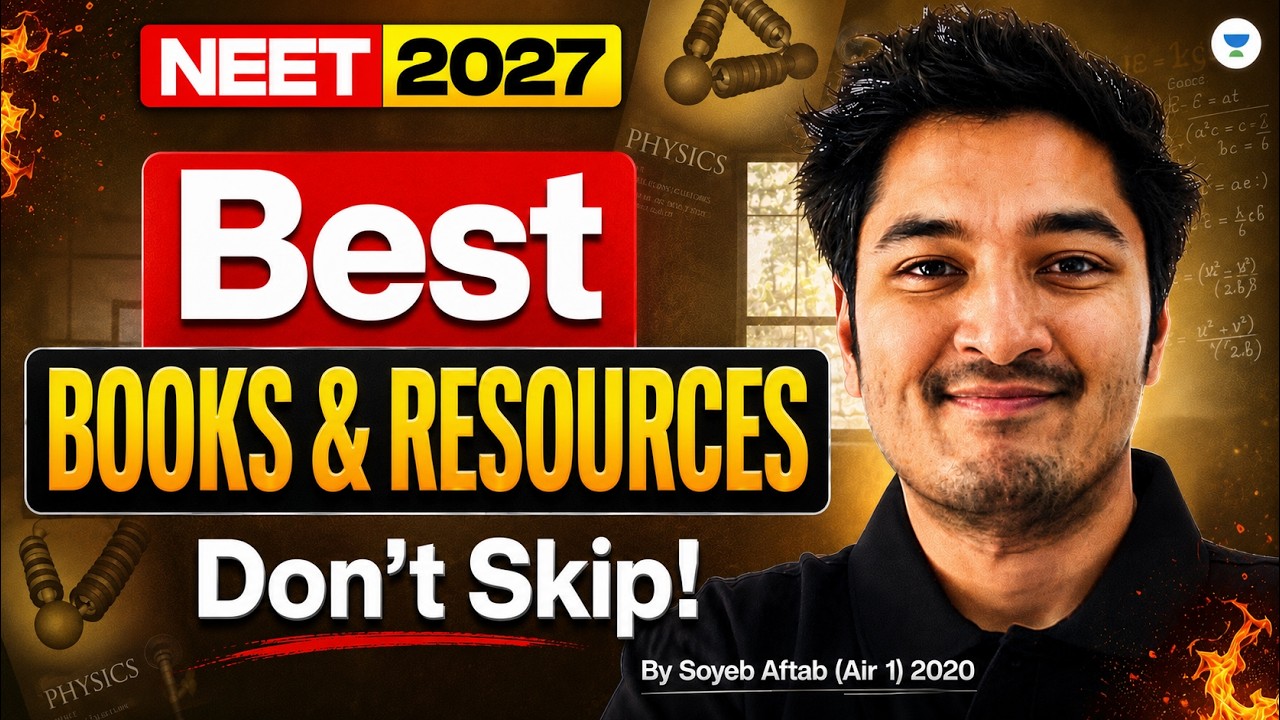 Best Books & Resources for NEET 2027 | Don't Make These Mistakes! | Soyeb Aftab