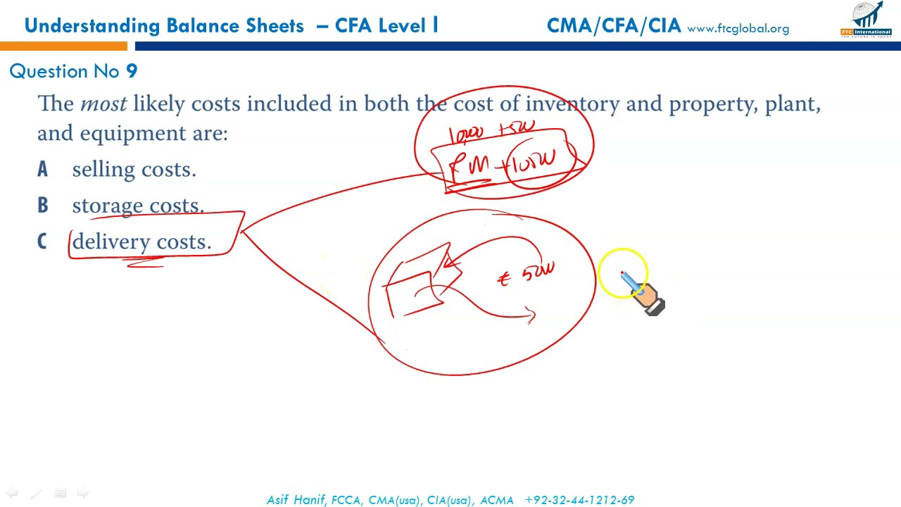 R22   Understanding Balance Sheets Curriculum EOC Questions