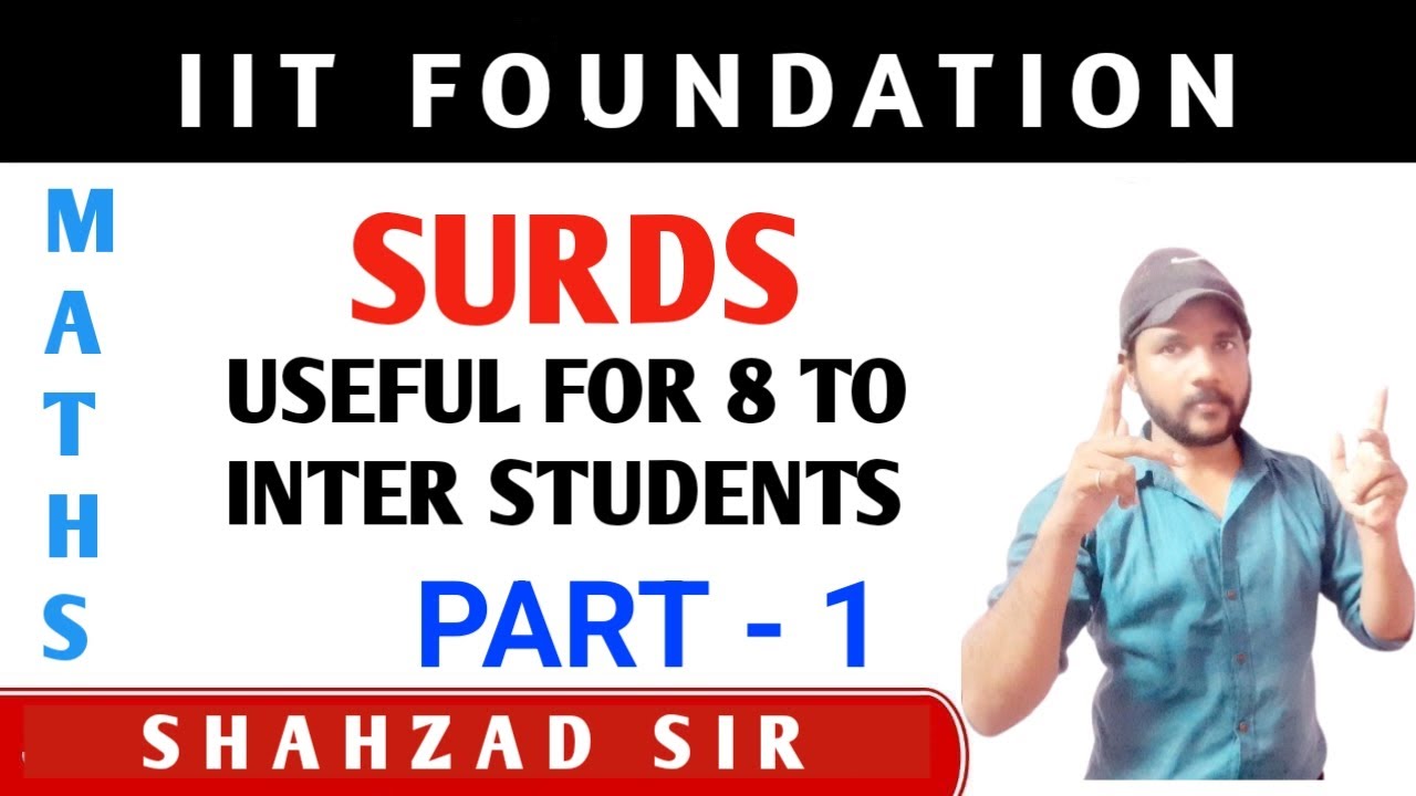 SURDS  Types of Surds  Square roots of surds  Cube roots of surds  Conjugates of surds #surds Part-1